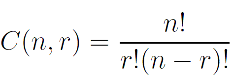 Worksheet on Combinations and Permutations