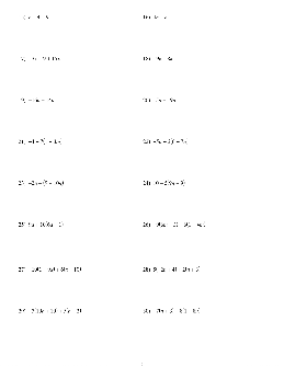 Combining Like Terms: Integer Coefficients LAVC Math, 41% OFF