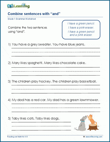 Compound Sentences Worksheets - 15 Worksheets Library