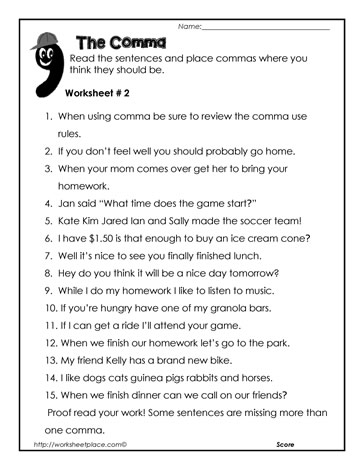 The Comma