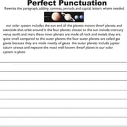 Printable Comma Worksheets 