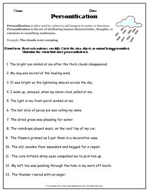 Grade 3 | Free Common Core English Worksheets | Biglearners