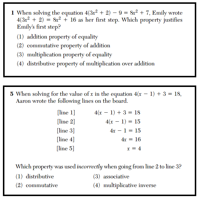Regents Recap — June 2014: Common Core Algebra Structure - Mr Honner