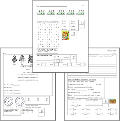 common core math 5th grade worksheet 4 44