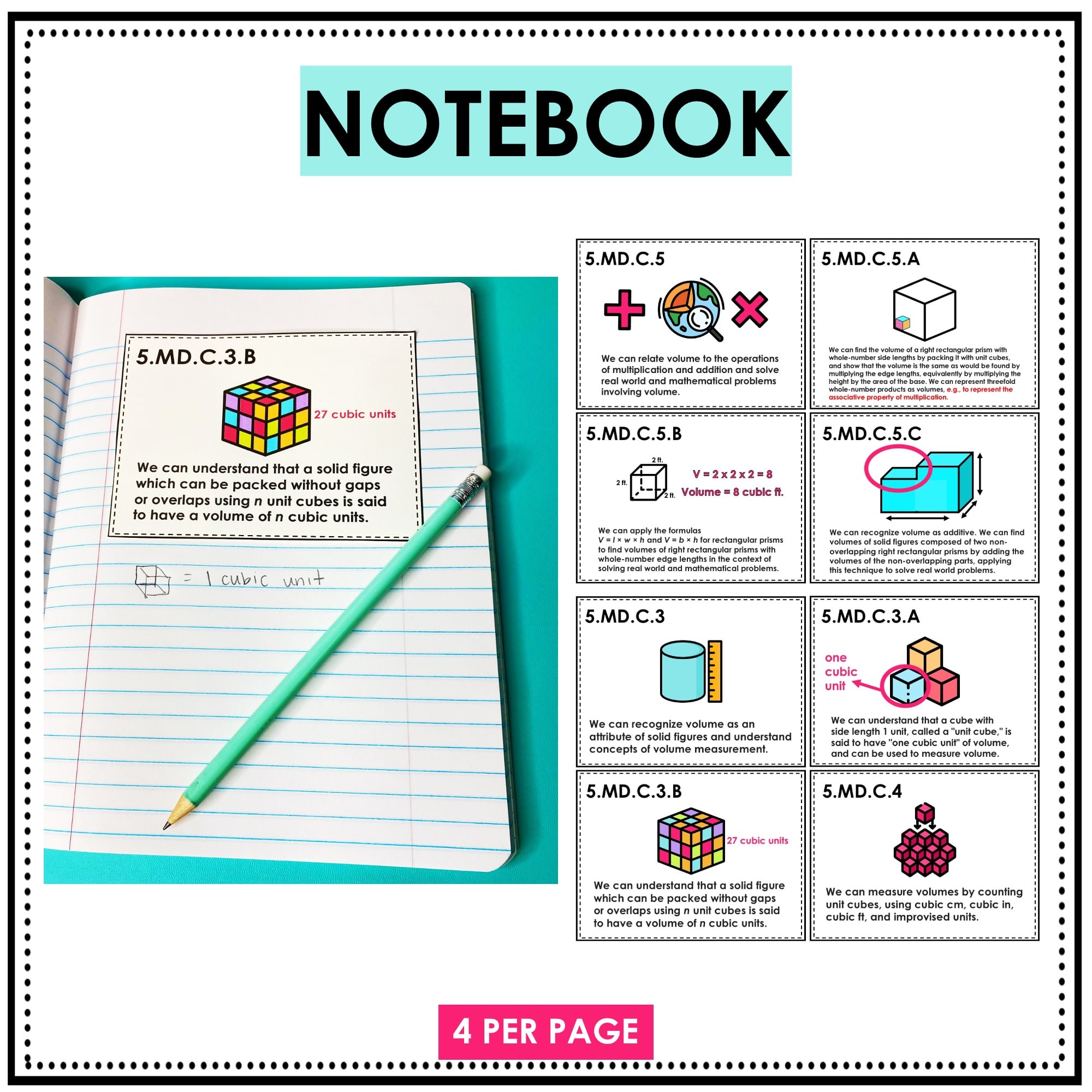 Math Workbook Grade 5 (Ages 10-11): A 5th Grade Math Workbook For Learning  Aligns With National Common Core Math Skills