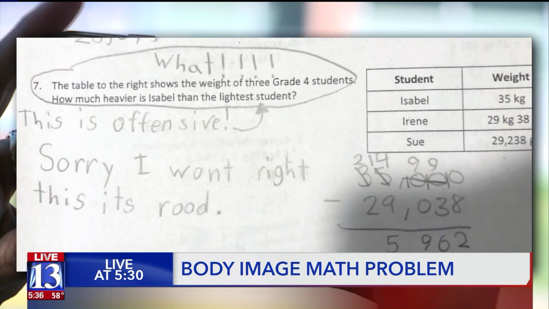 common core math homework