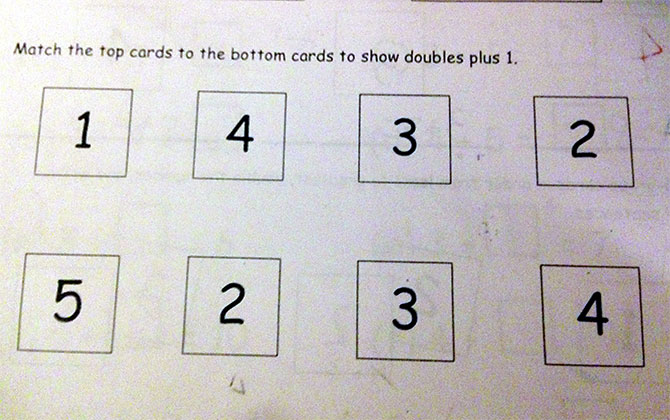 Can you do this 1st grade math homework? « The In Box