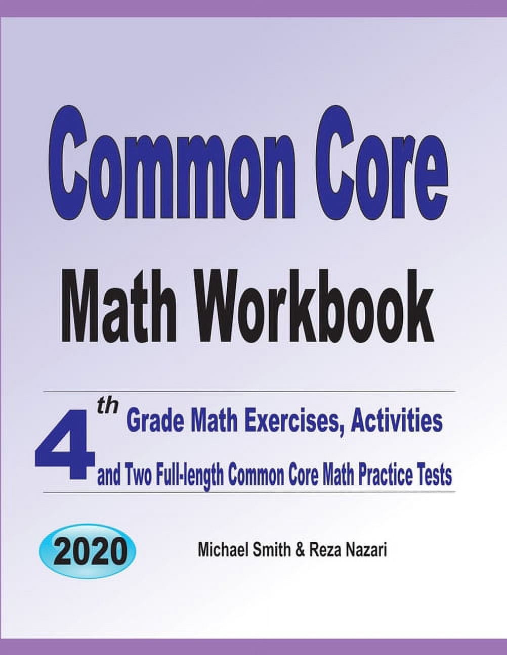 Common Core Math Workbook: 4th Grade Math Exercises, Activities ...