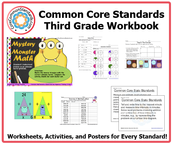 common core math worksheet 3rd grade