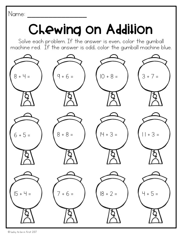 1st Grade Math Worksheets Common Core: Printable &  Easy to Use