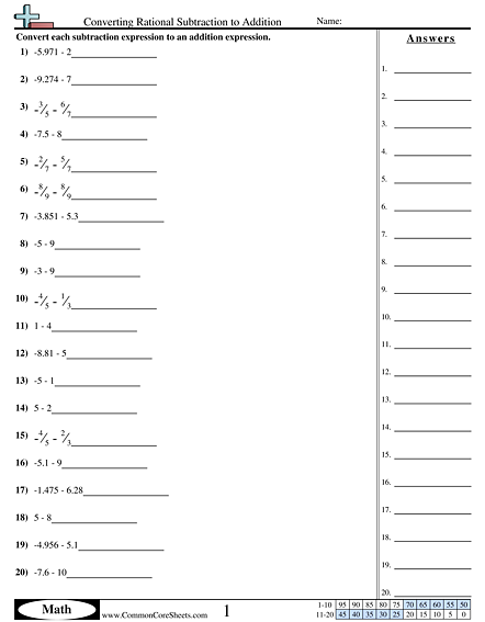 Converting Forms Worksheets | Free - Distance Learning, worksheets ...