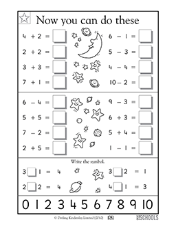 common core math worksheet for 1st grade