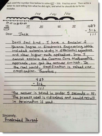 Common Core Math Standards in Action - Our Potluck Family