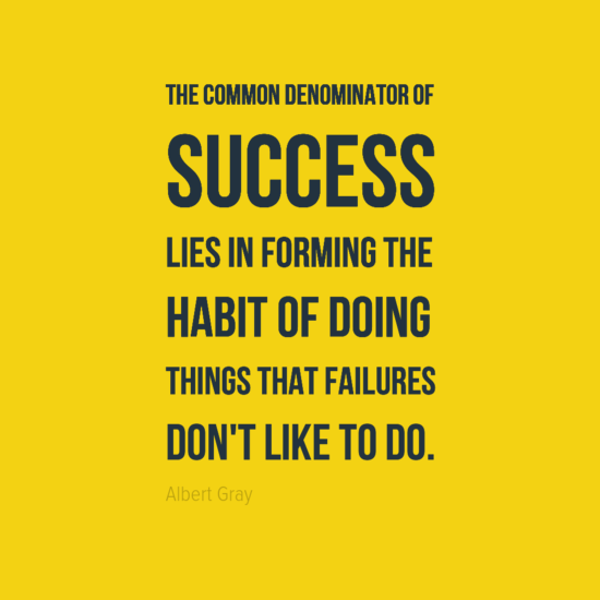 common denominator of success