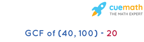 common factors of 40