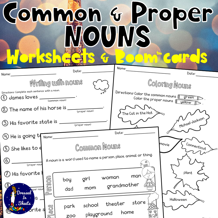 Free Common Proper Nouns Worksheet 3rd Grade Download Free Common Free Common Proper Nouns Worksheet 3rd Grade Download Free Common
