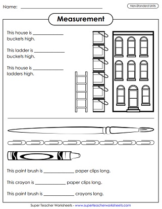 common units of measurement worksheet