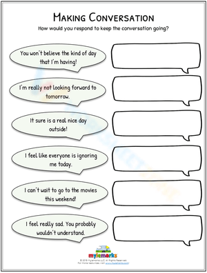 Free Collection of Social Skills Worksheets for Autism