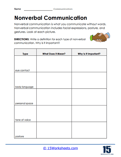 Communication Worksheets - 15 Worksheets Library