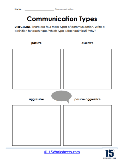 Communication Worksheets - 15 Worksheets Library