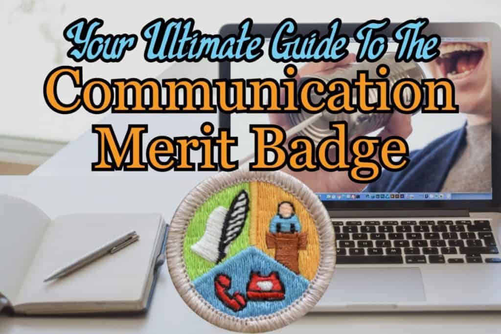 communications merit badge workbook