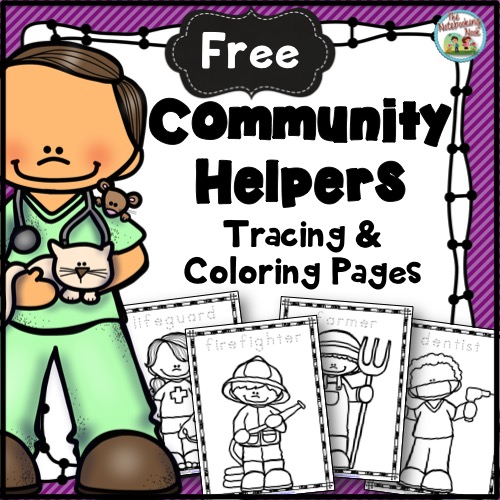 community helpers coloring worksheet