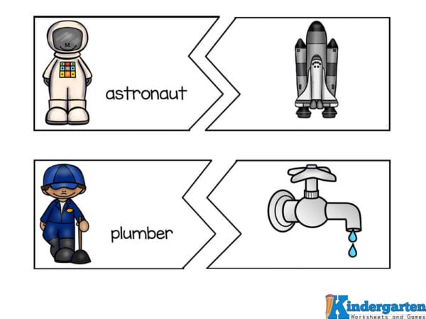 FREE Printable Puzzles - Community Helpers Activity