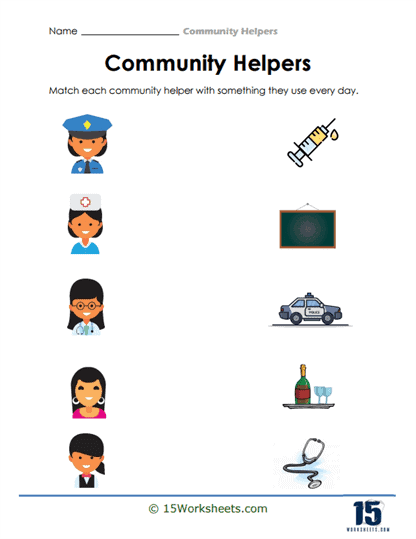 Community Helpers Worksheets - 15 Worksheets.com - Worksheets Library