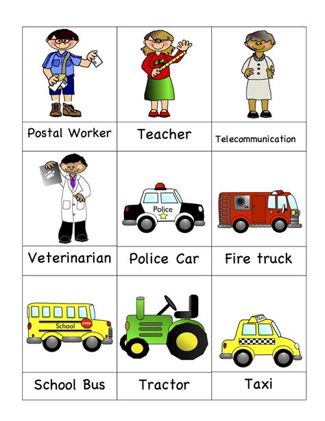 community helpers printables
