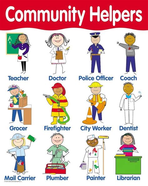 Community Helpers Printable