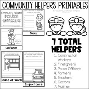 community helpers worksheet 2nd grade