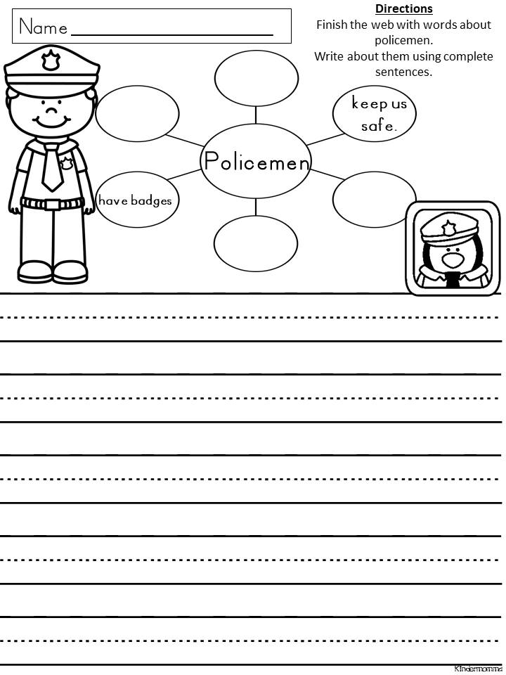 Coummunity Helper Free Printable - kindermomma.com