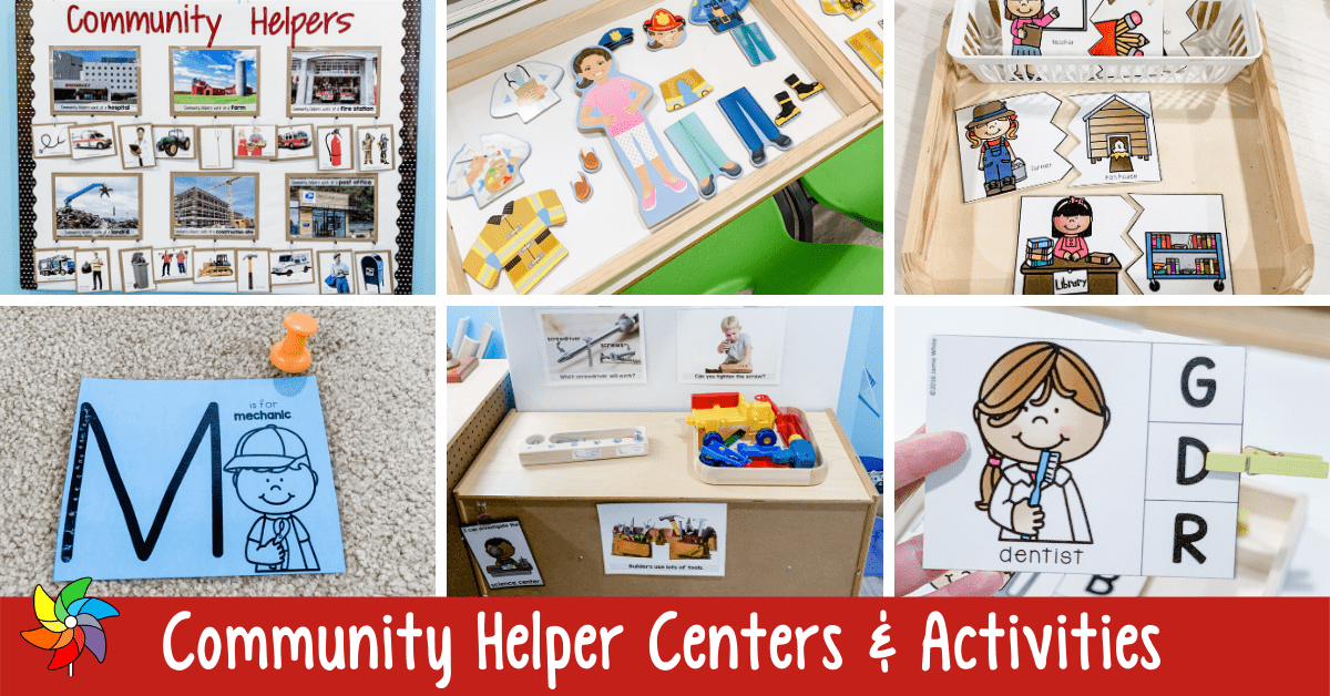 Community Helpers Preschool Activity Plans Activity On Community
