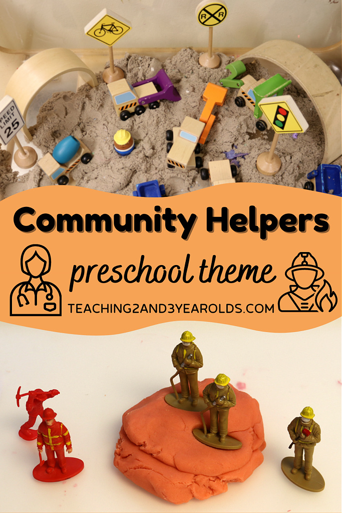 Putting Together the Toddler and Preschool Community Helpers Theme
