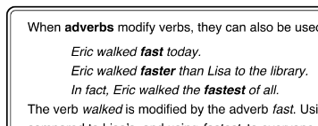 comparative superlative adverbs worksheet
