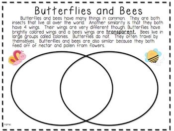 Compare and Contrast - Common Core Aligned Literacy Activities ...