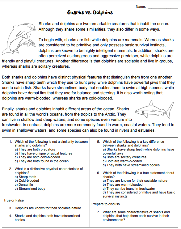 Compare and Contrast | Educational Resource