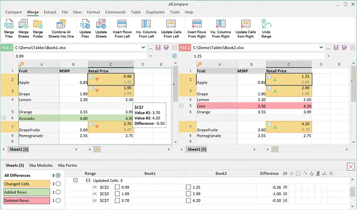 What you need to know about Excel File Comparison
