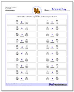 Comparing Fractions: Simple Comparisons