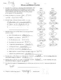 comparing mitosis and meiosis worksheet answers