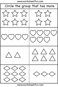 Number - Comparing / FREE Printable Worksheets - Worksheetfun