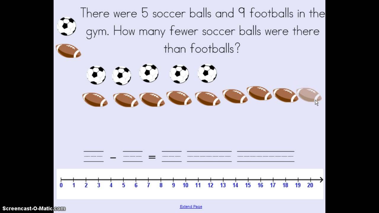 Subtraction as comparison