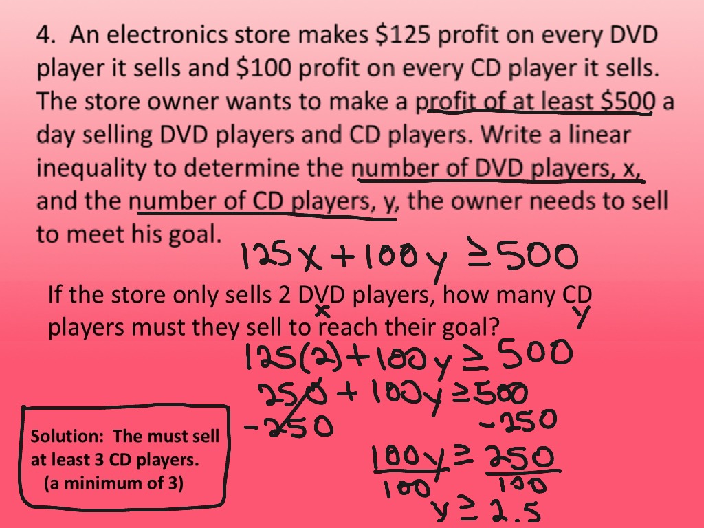 compound inequalities word problems worksheet