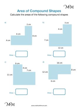 Area of Compound Shapes with Rectangles - Maths with Mum