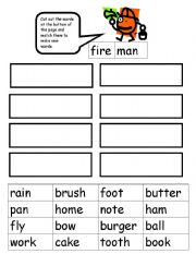 Compound words - ESL worksheet by alexiosthegreat