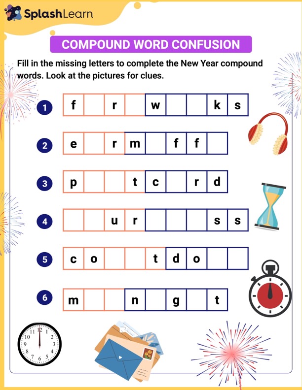 compound words worksheet 3rd grade