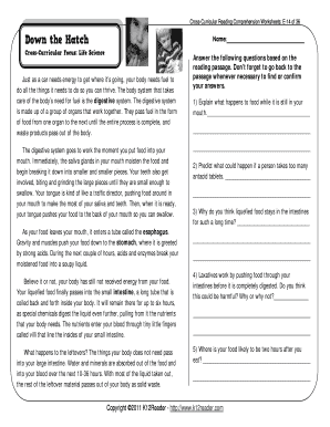 5th Grade Reading Comprehension WorksheetsFifth Grade - Week 14 ...