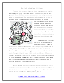 comprehension worksheet for middle school