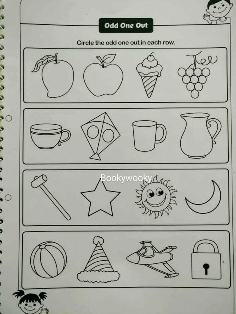 Concept Training Worksheets with Craft Material - - Booky Wooky