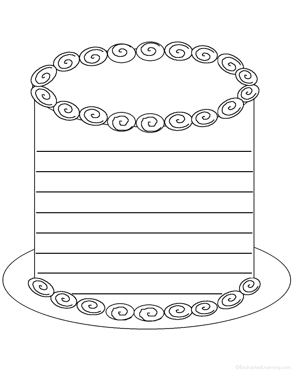 Shape Poems: EnchantedLearning.com